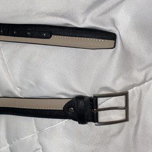 Beige and Black Belt